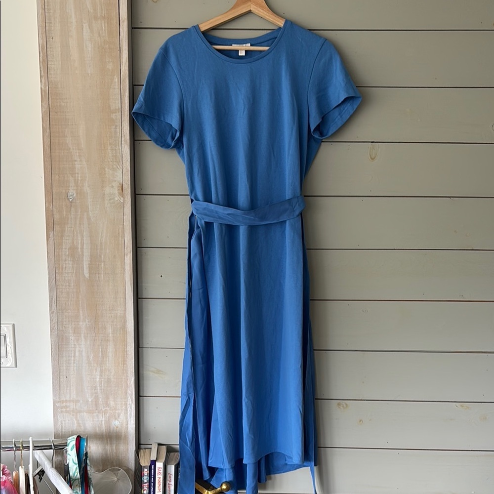 COS Blue Midi Dress